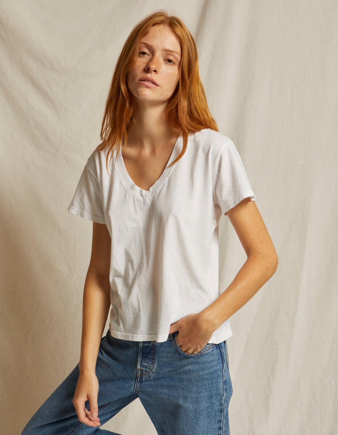 Hendrix Tee in White