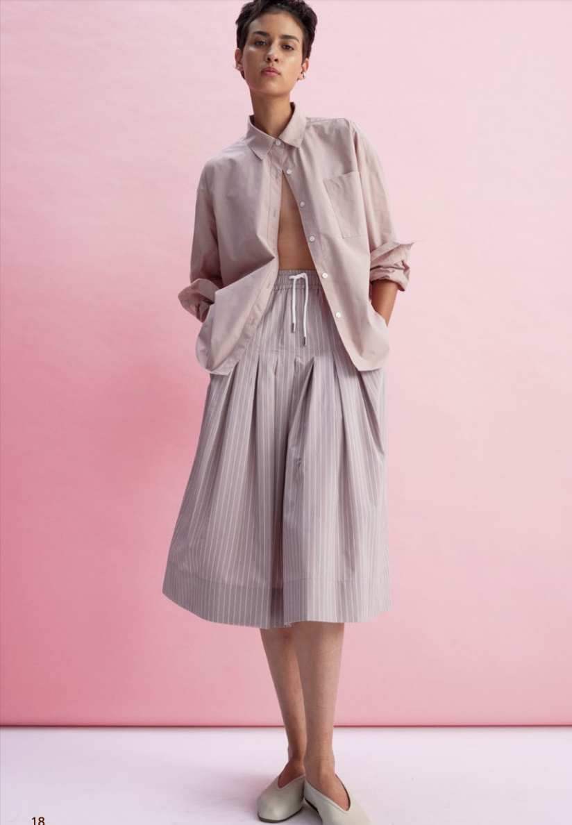 The Watts Side Button Shirt in Khaki