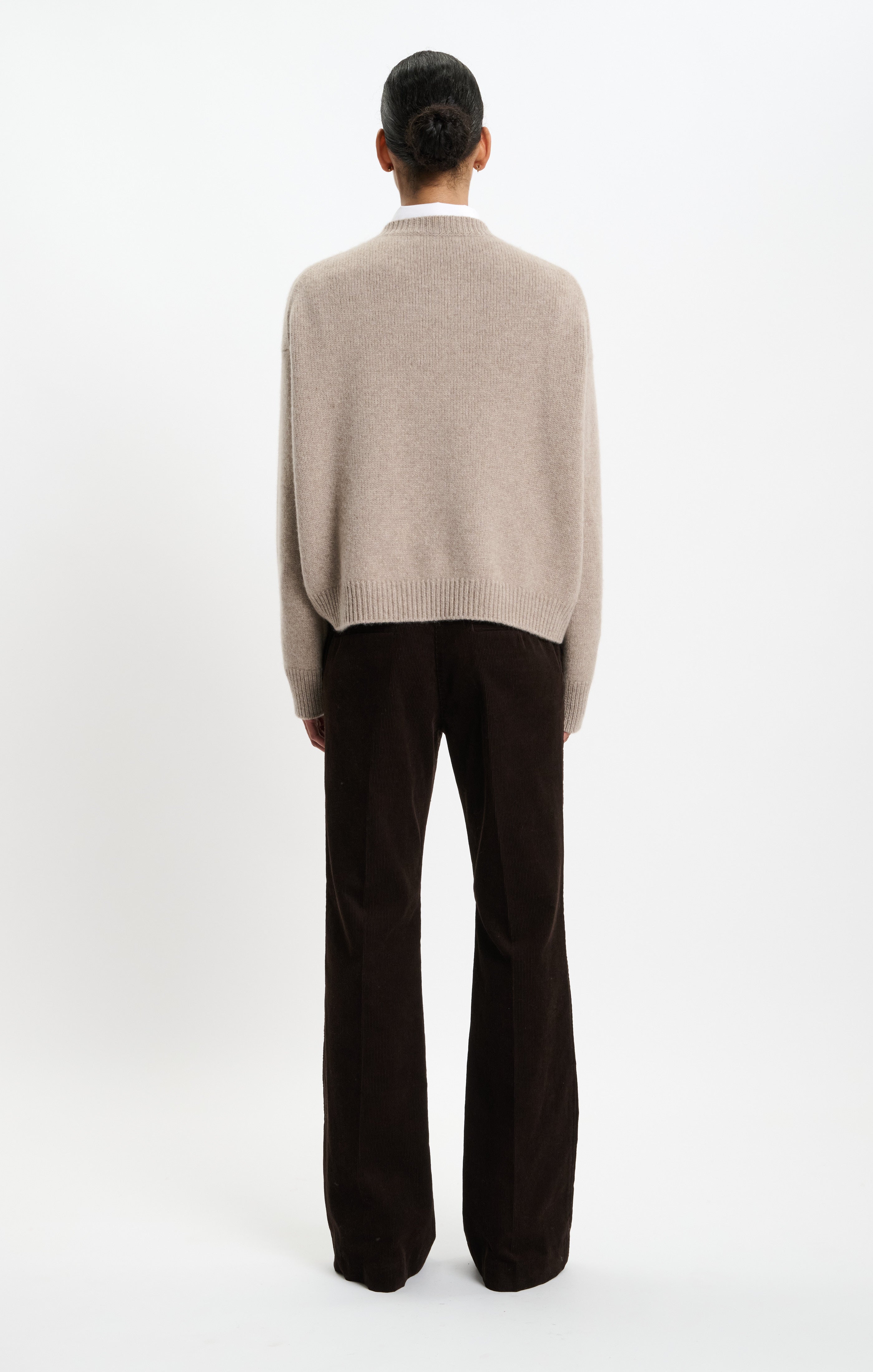 The Ivy Sweater in Beige Melange