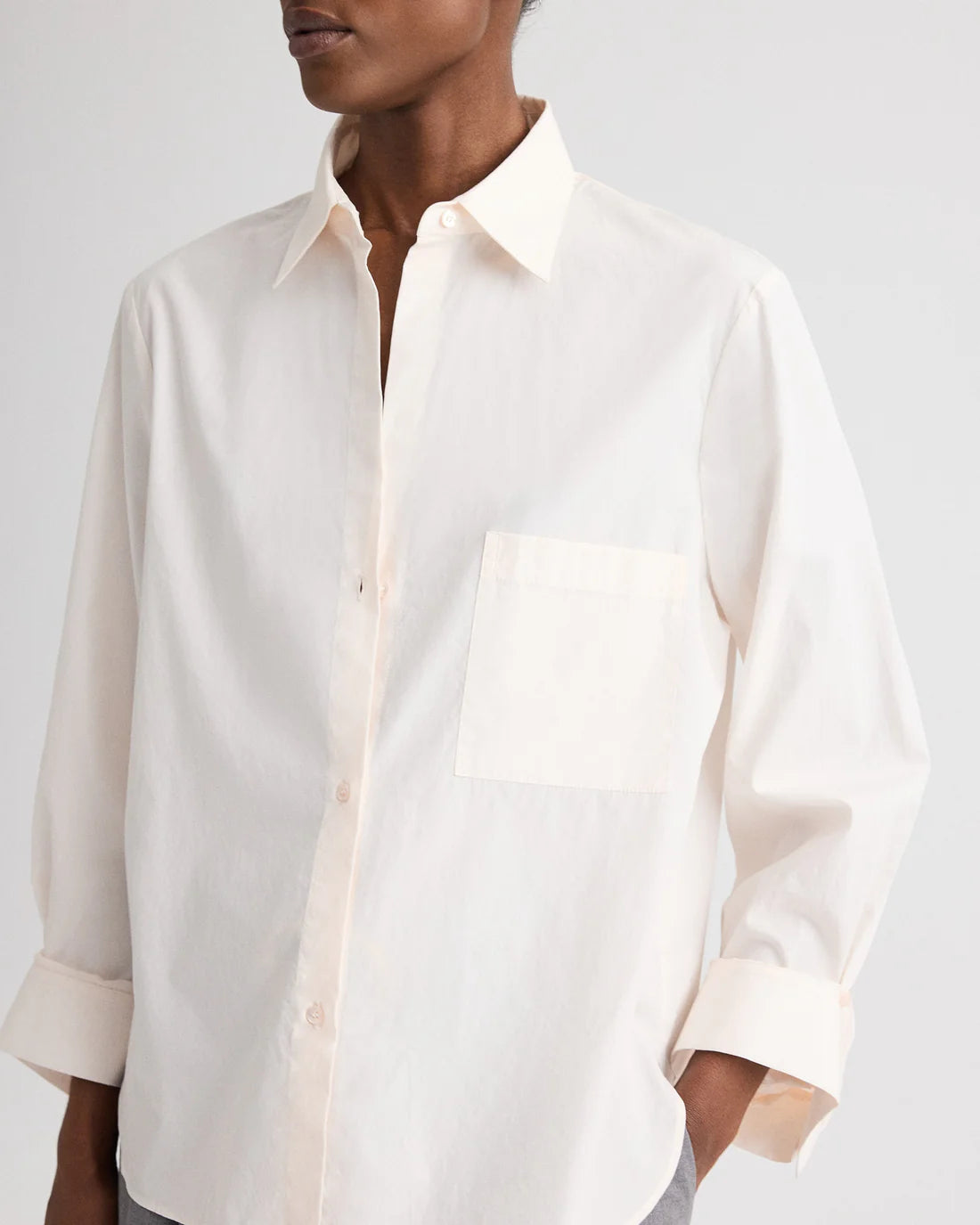 Next Morning Shirt in Sheer Pink