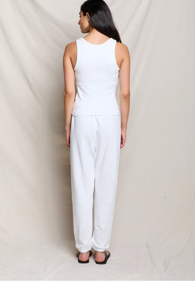 Debbie Tank in White