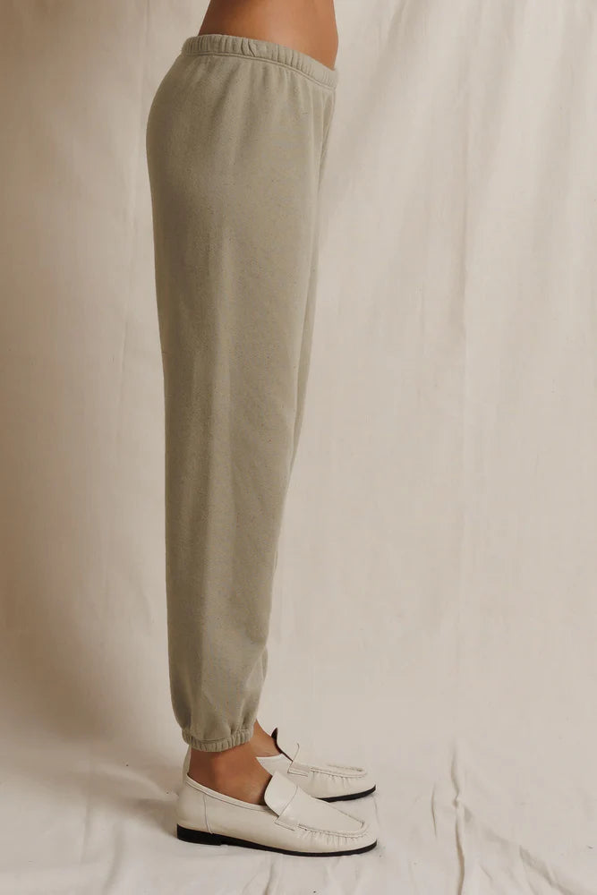 Johnny Terry Sweatpant in Speckled Dark Olive