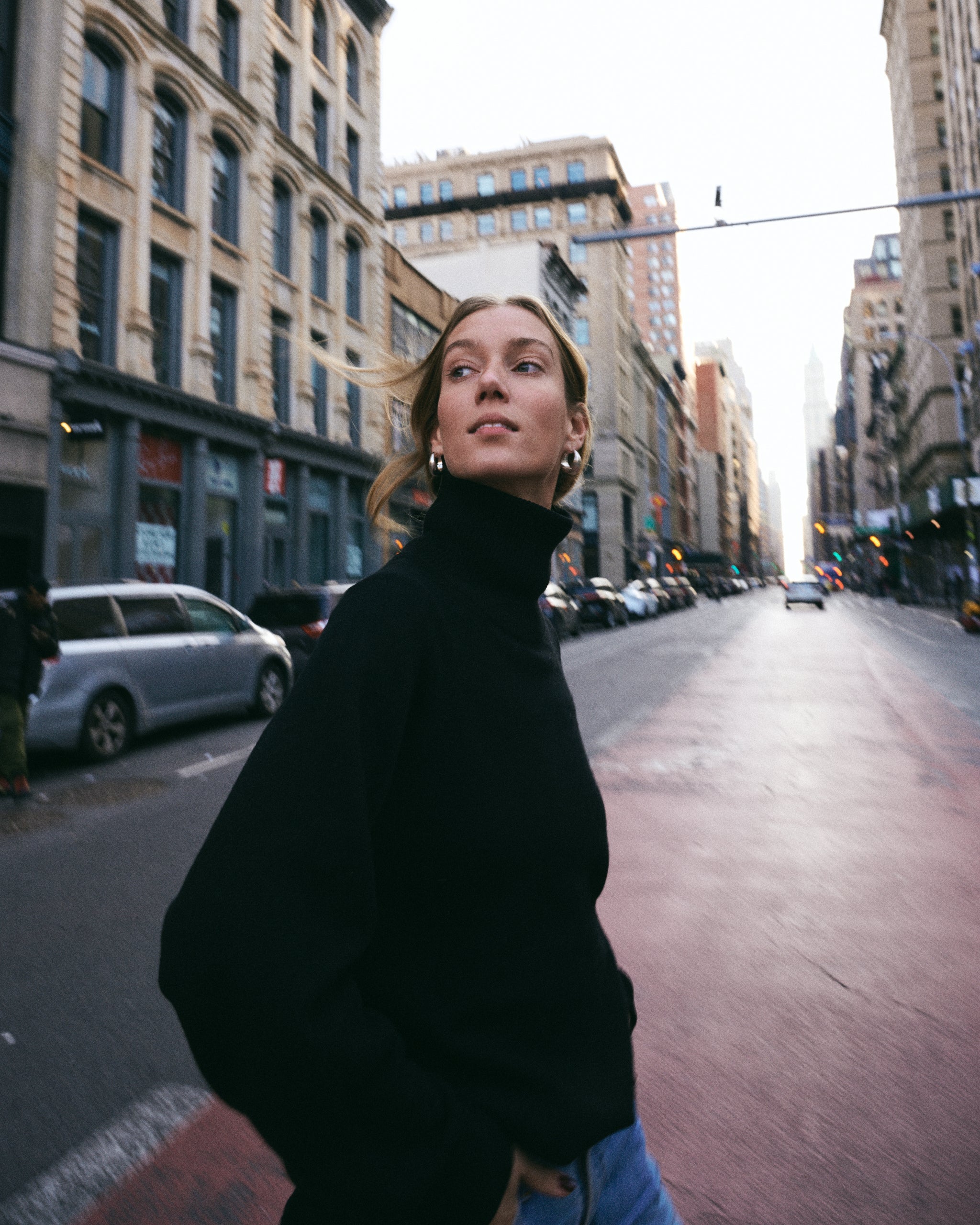 The Andrea Earrings in Silver