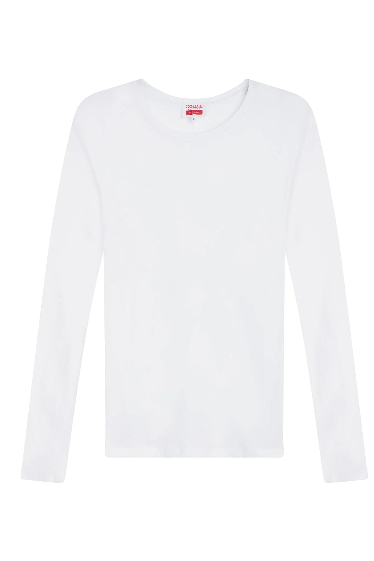 Organic Crewneck Long Sleeve Tee