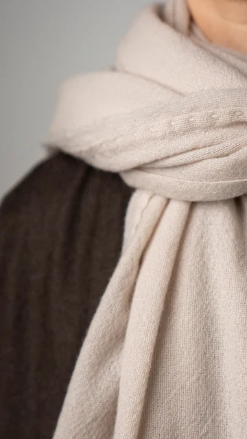 Simple Large 710 Cashmere Shawl 710 in Latte by Private_0204