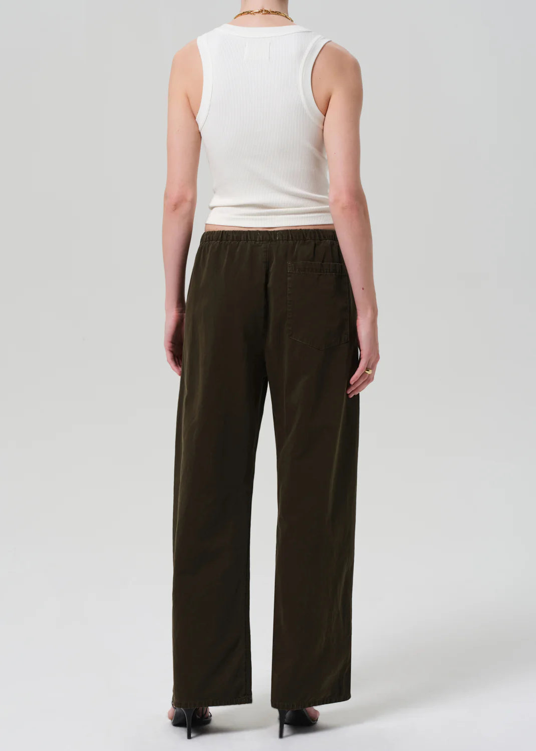 Aurora Pant in Dark Olive