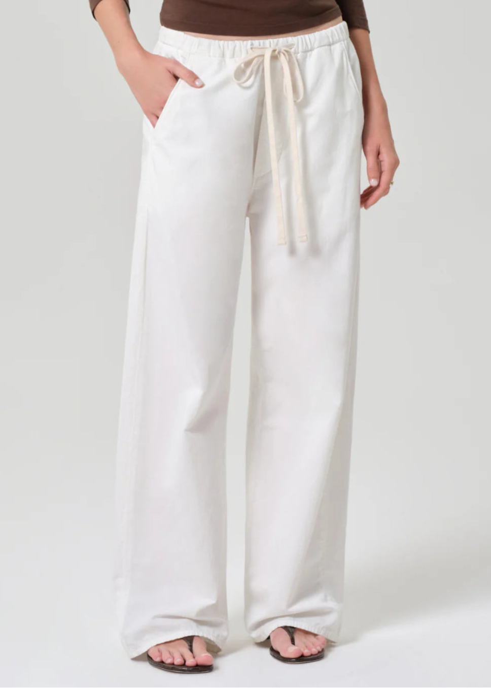 Aurora Pant in Cream (One Left Available, Size Small)