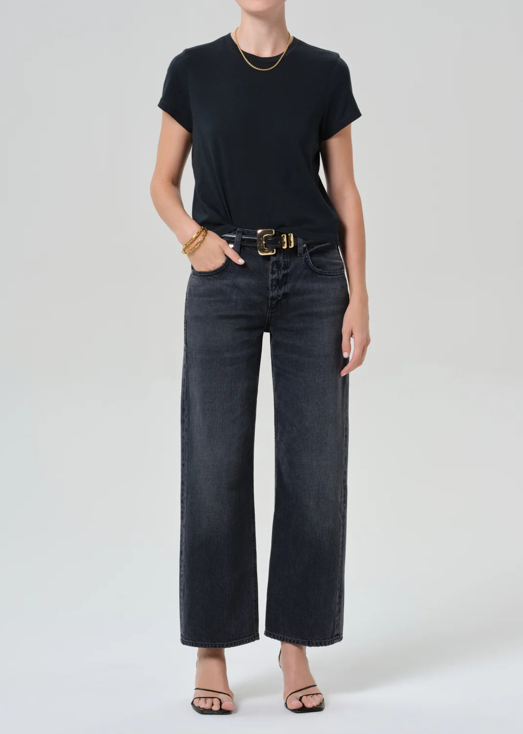 Lindz Easy Straight in Vintage Black