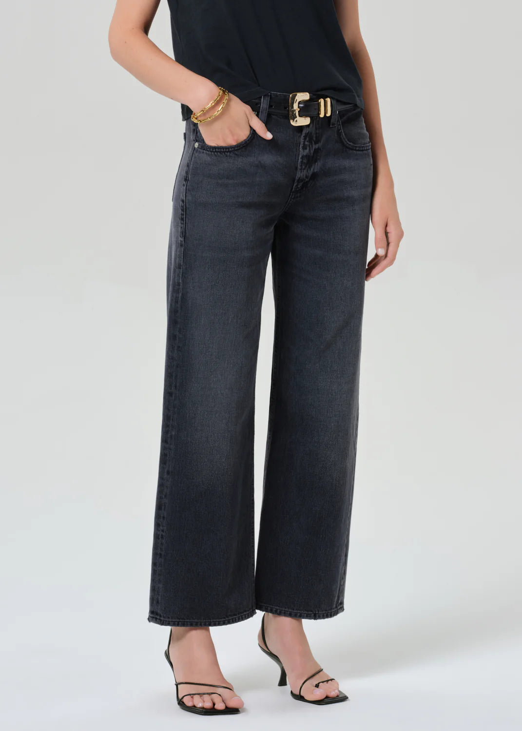 Lindz Easy Straight in Vintage Black