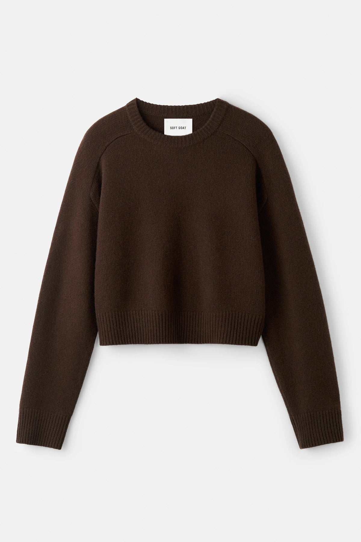Cashmere Crew in Mocha