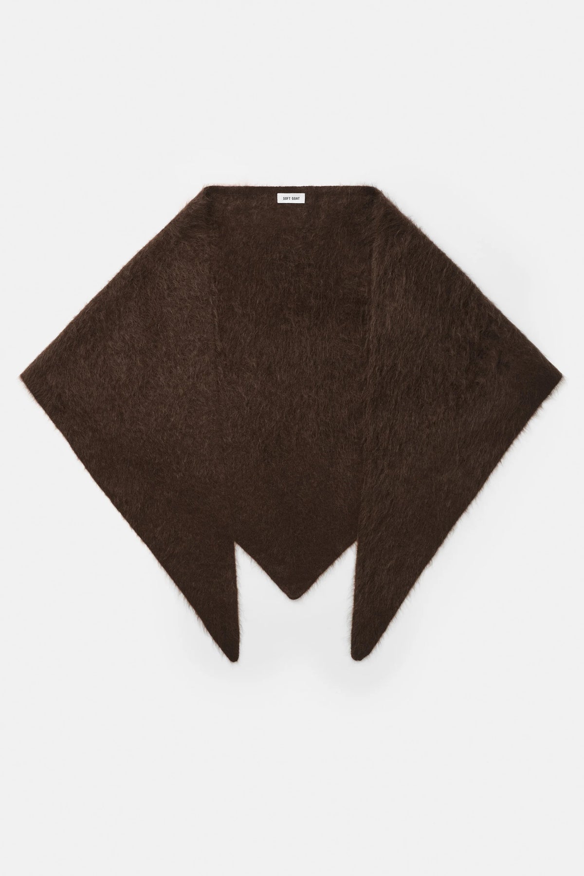 Brushed Scarf in Mocha