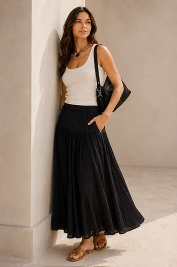 Evelyn Skirt in Black