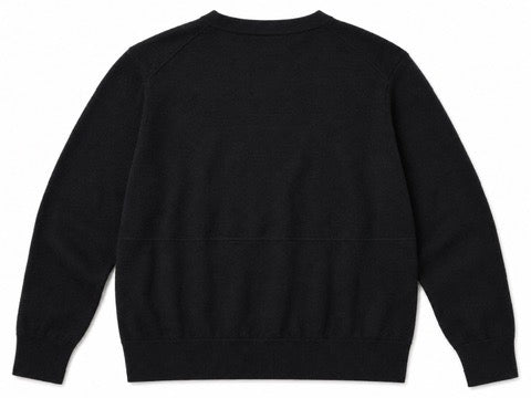 Linen Blend Cardigan in Black (Last One Available, Size X-Small)