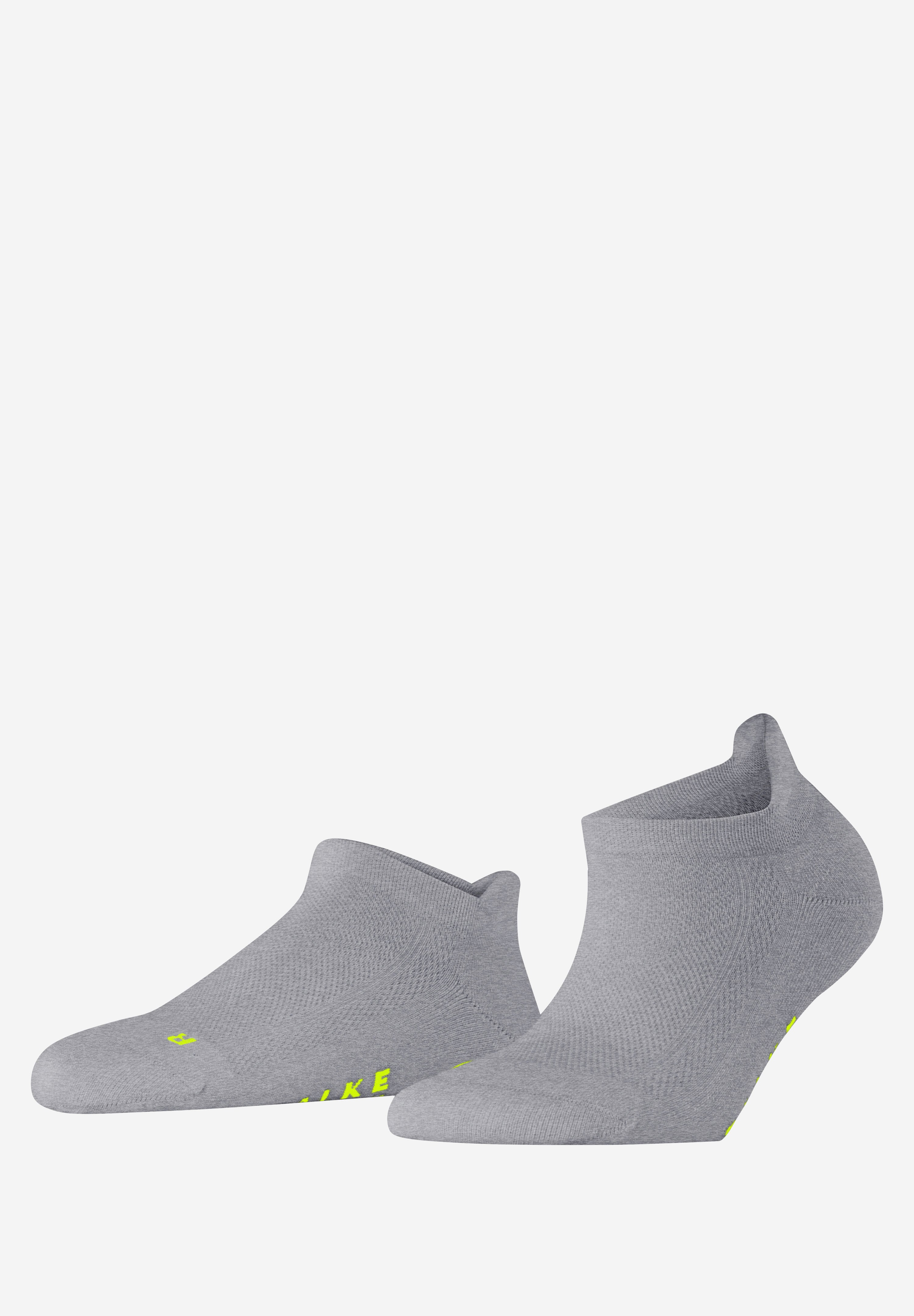 Cool Kick Sneaker Socks in Light Grey Melange