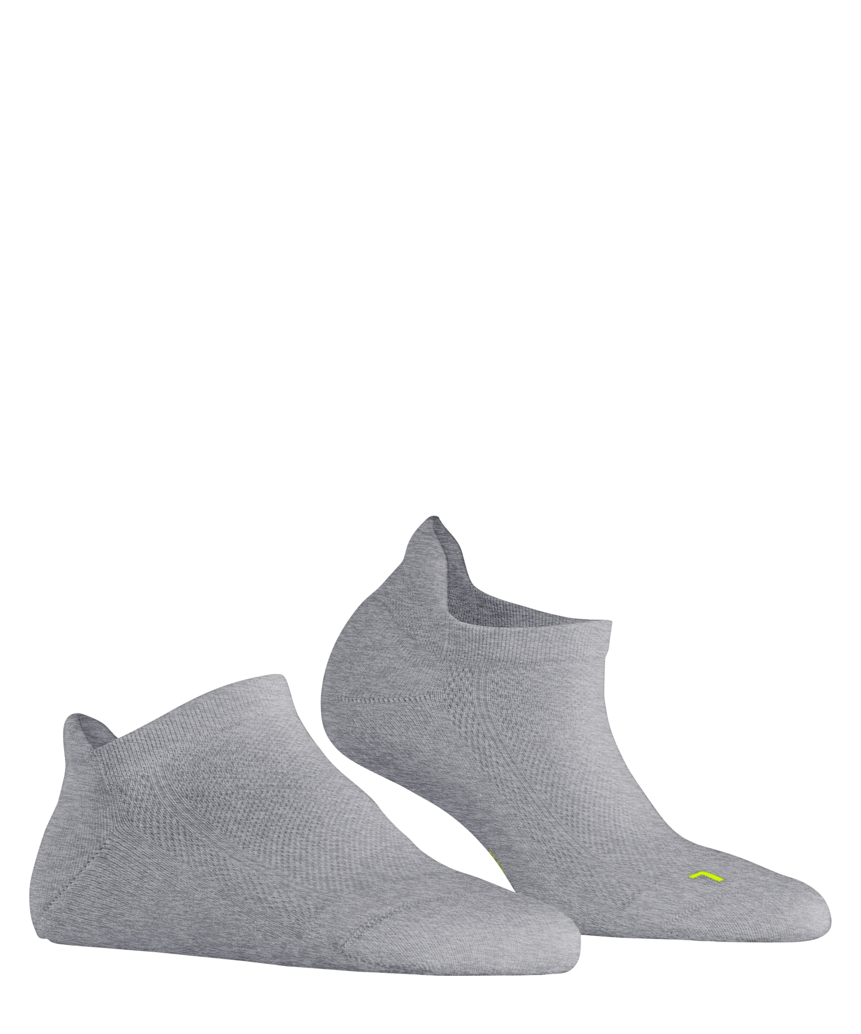 Cool Kick Sneaker Socks in Light Grey Melange