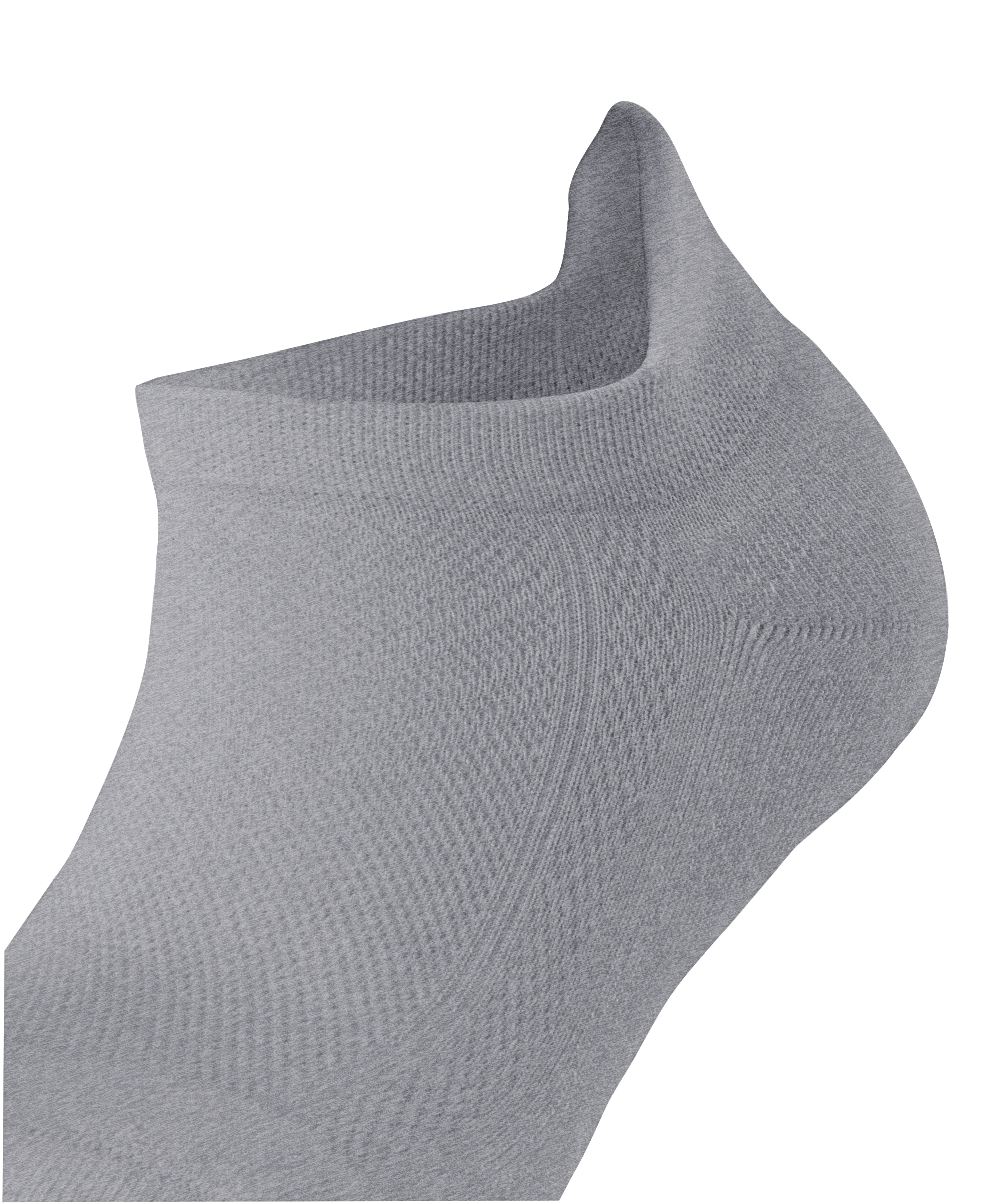 Cool Kick Sneaker Socks in Light Grey Melange