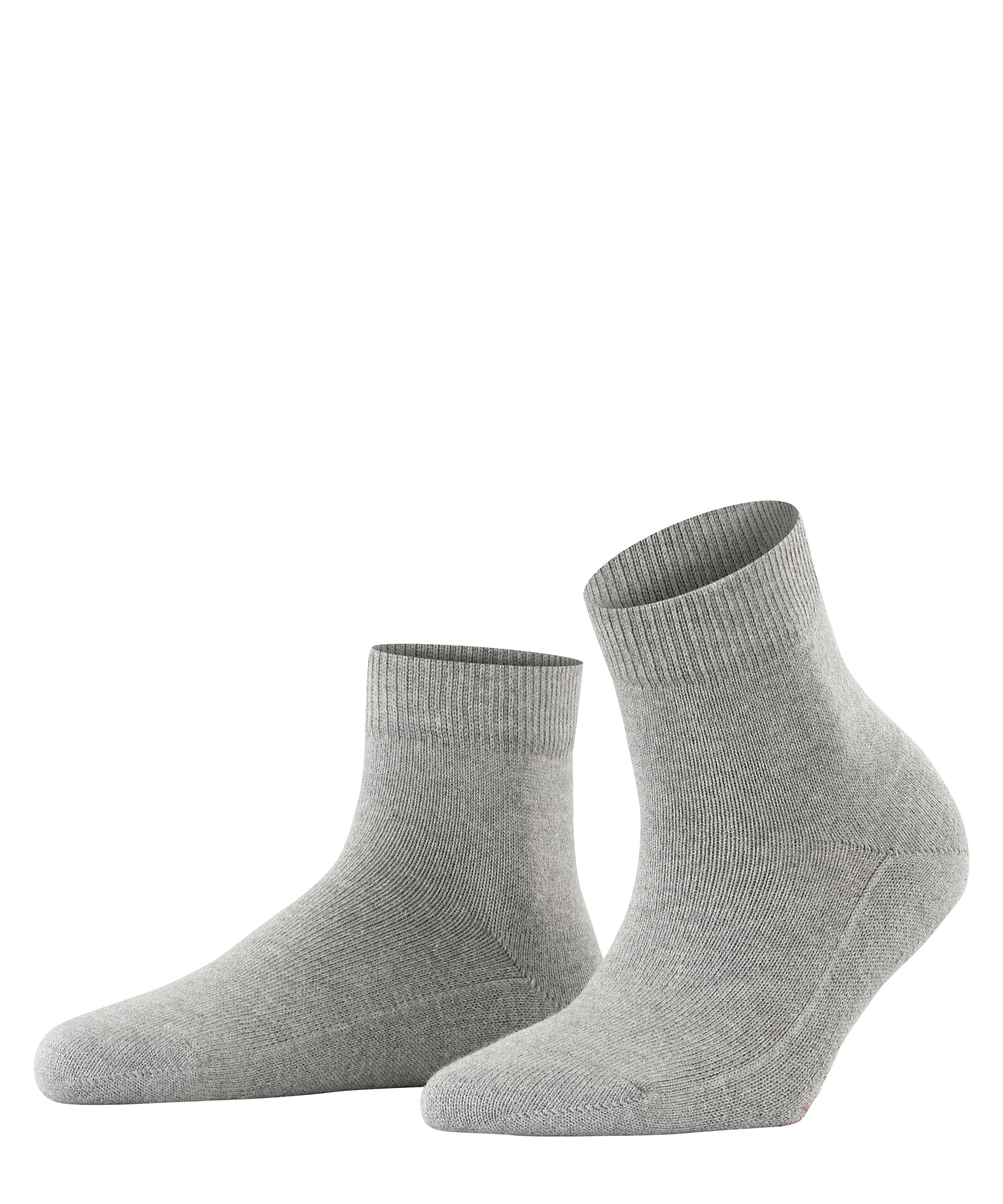 Light Cuddle Pads Socks in M. Grey Melange