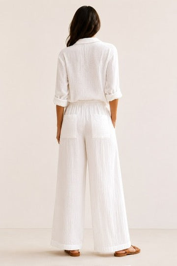 Kayson Pant in White