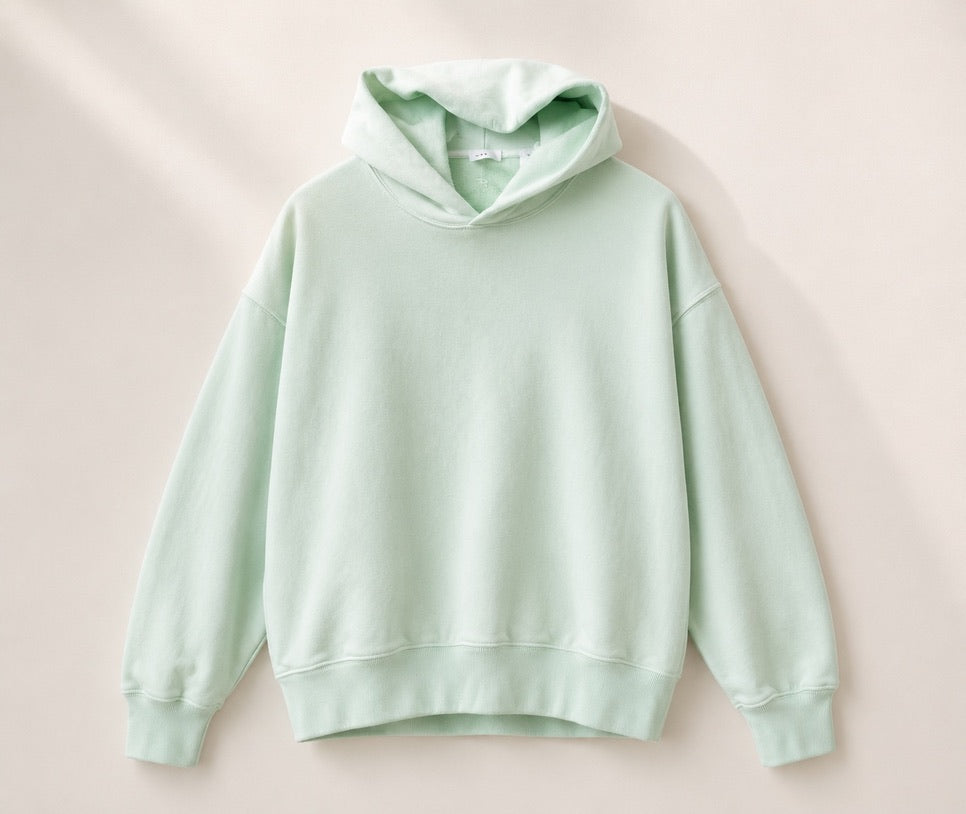 Cinch Hoodie in Vintage Aloe