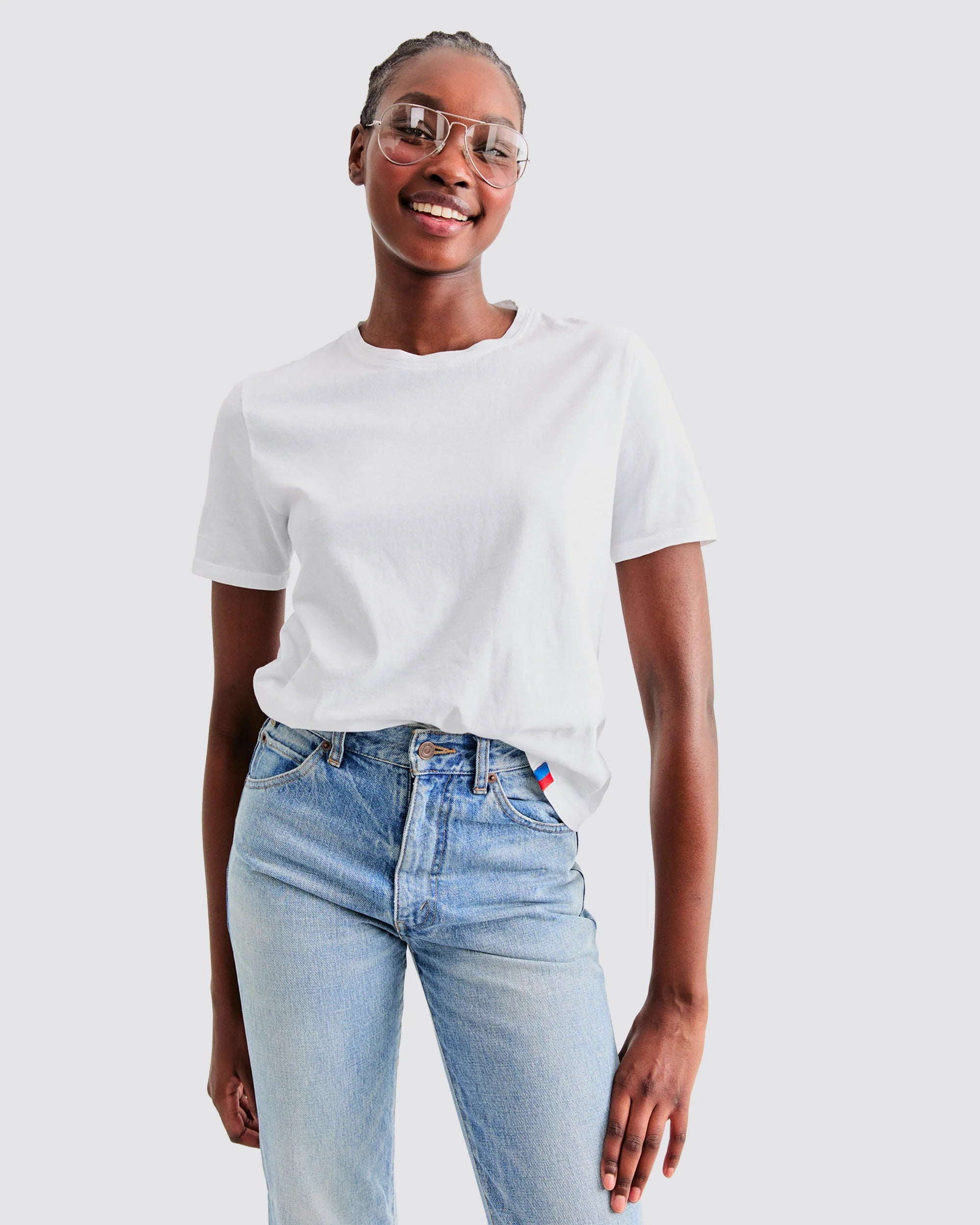 The Modern Tee in White