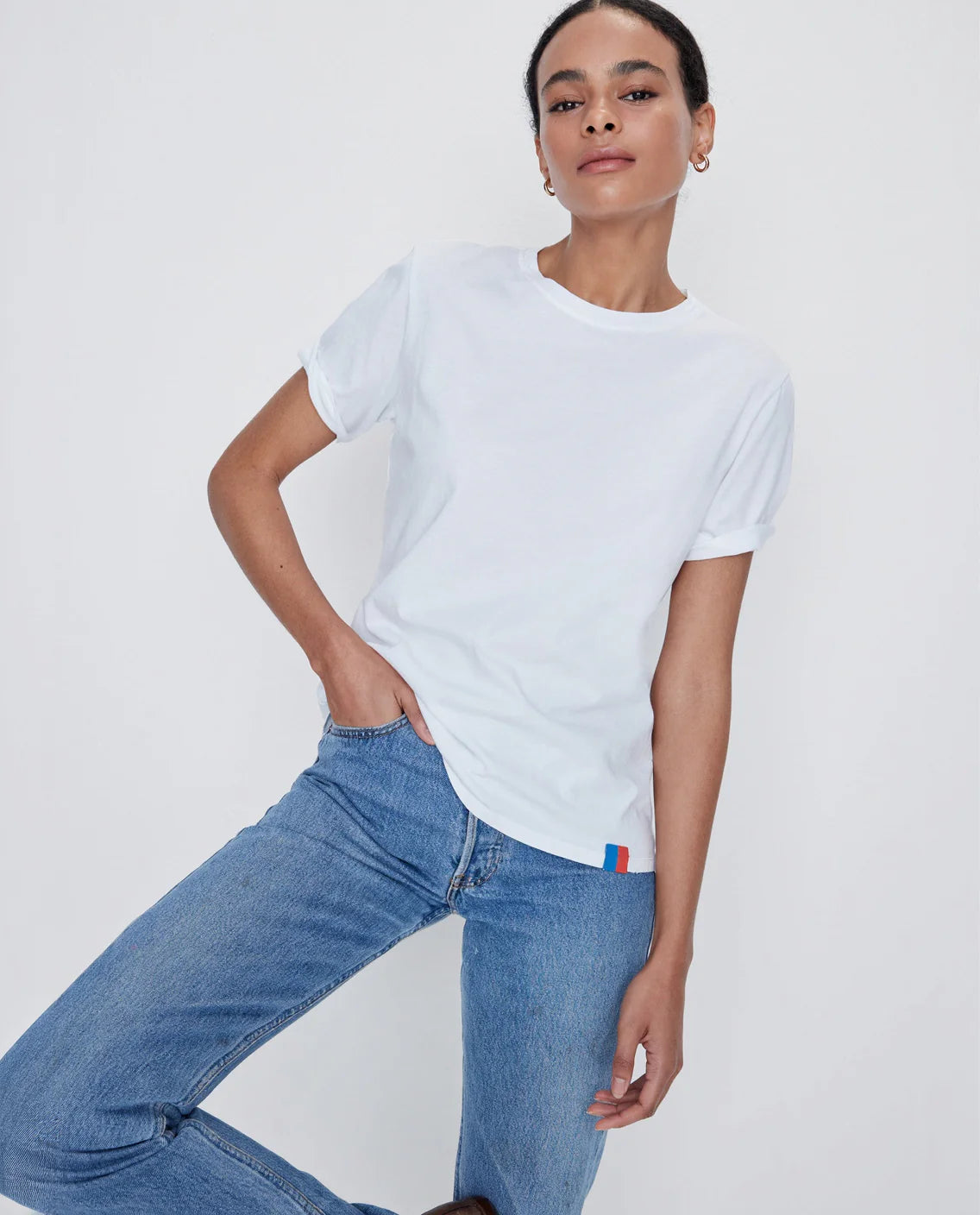 The Modern Tee in White
