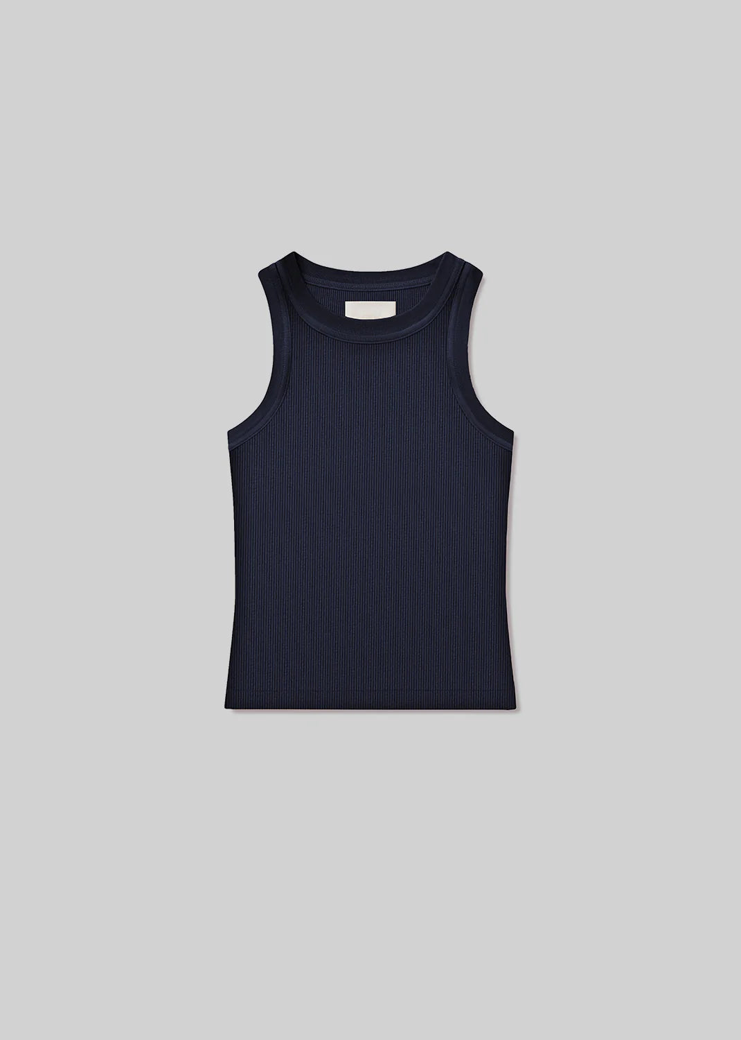 Isabel Rib Tank in Navy