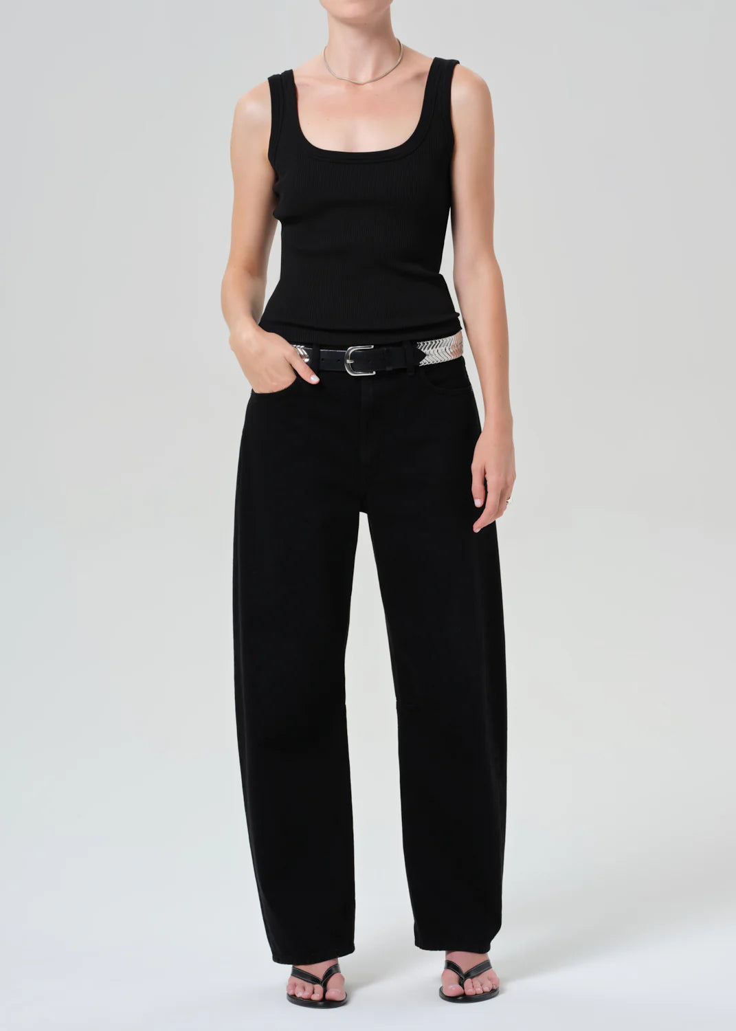 Faye Tank in Black