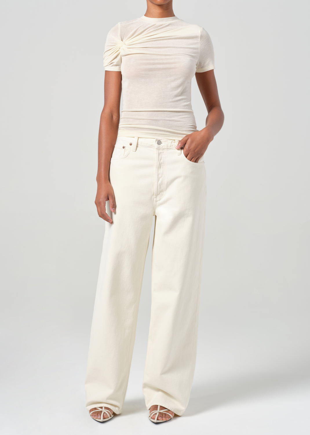 Low Slung Baggy in Solar, Size 30