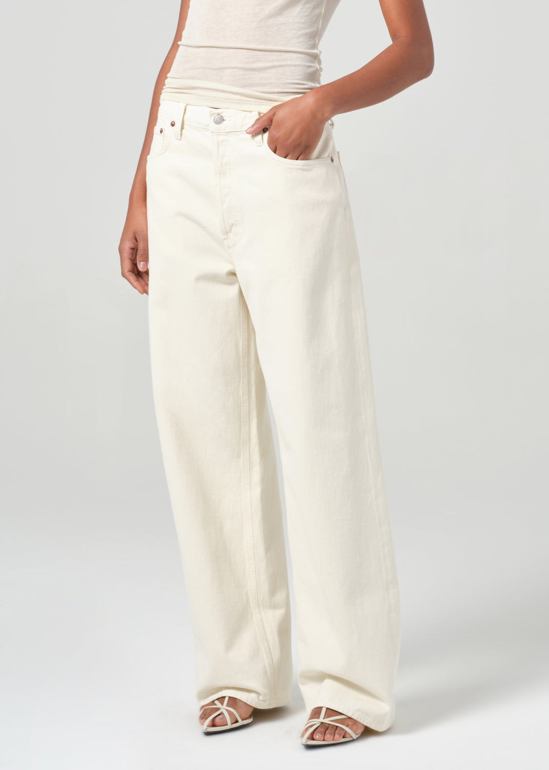 Low Slung Baggy in Solar, Size 30