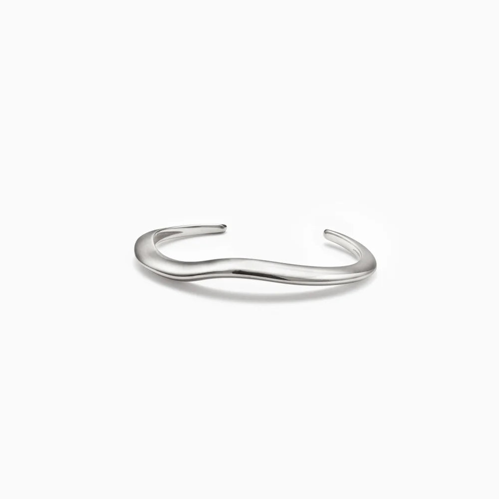 Medium Astrid Cuff in Sterling Silver