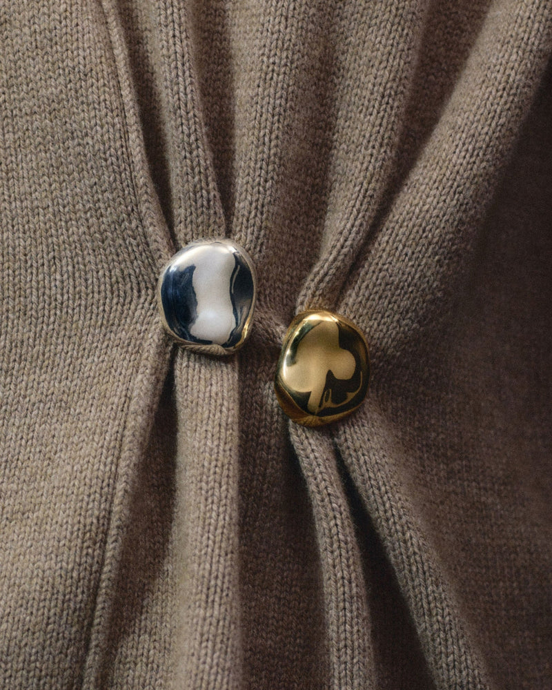 Gia Brooch in Sterling Silver - Pre-Order: Delivery Early November
