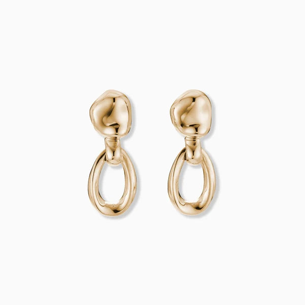 Sacha Earrings in Gold Vermiel