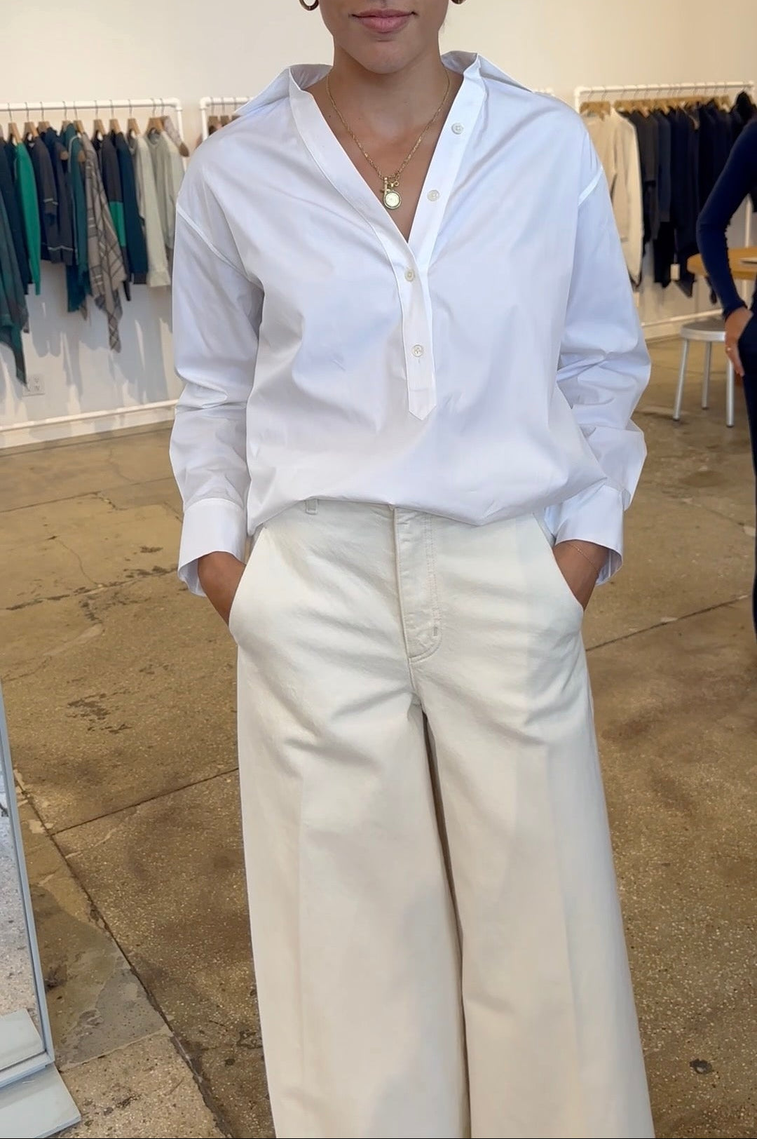 Emory Shirt in White