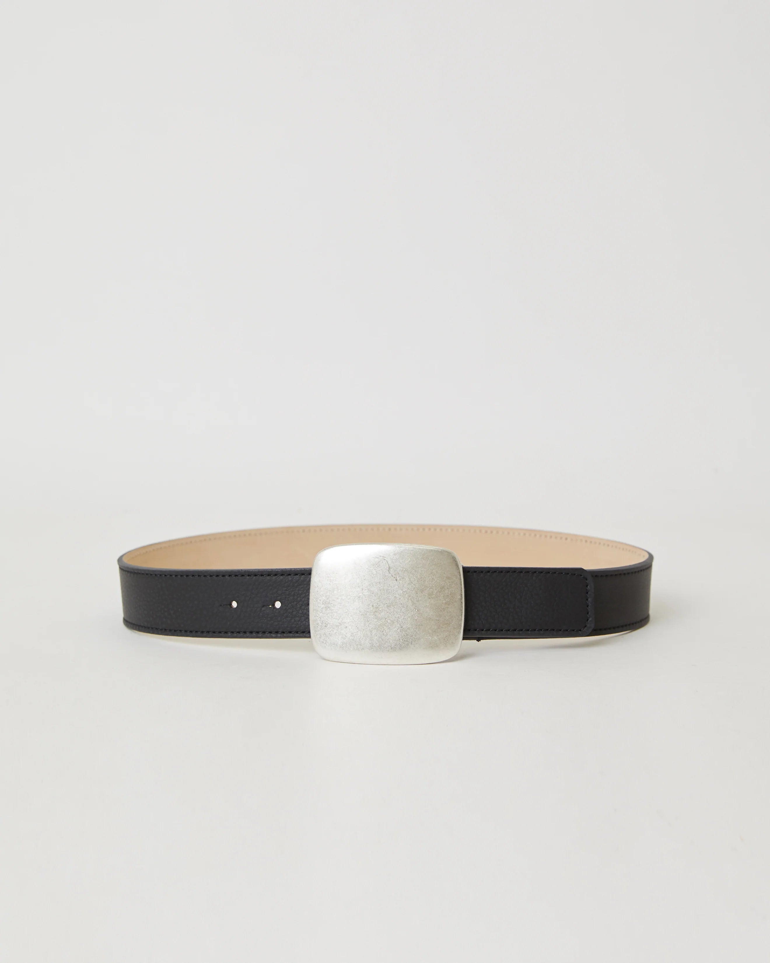 Leighton Leather Belt in Black