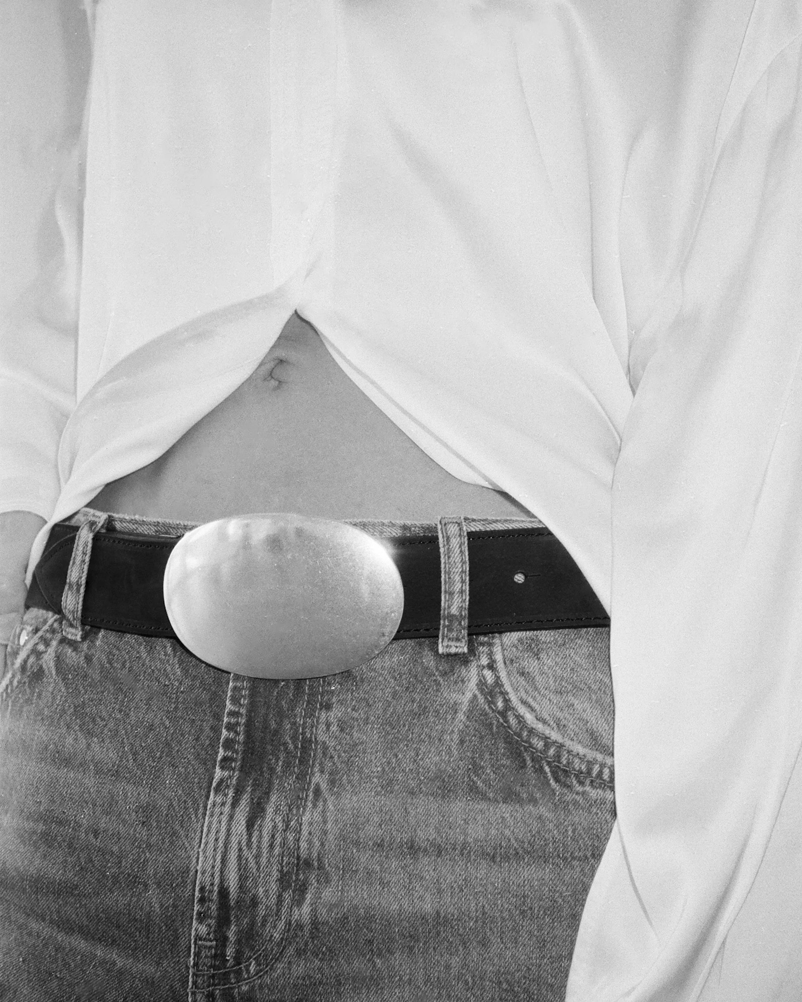 Myra Nubuck Belt in Taupe