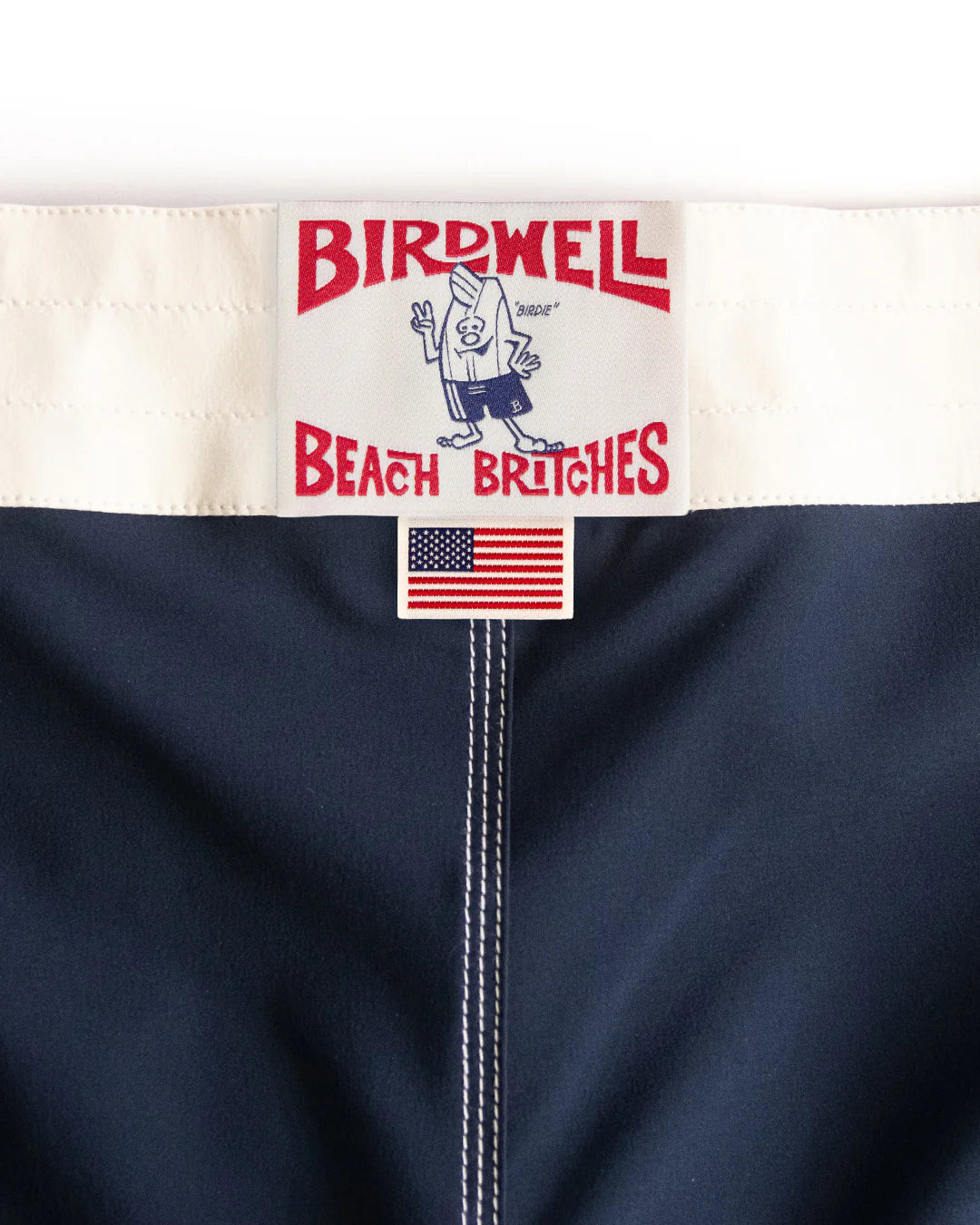 808 Mono Stripe Boardshorts In Navy/Bone