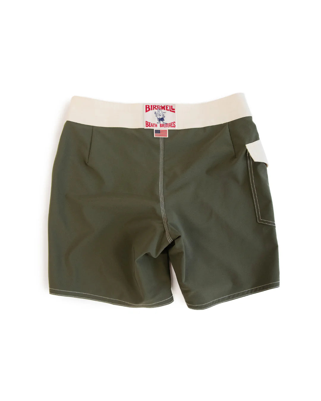808 Mono Stripe Boardshorts in Army/Bone