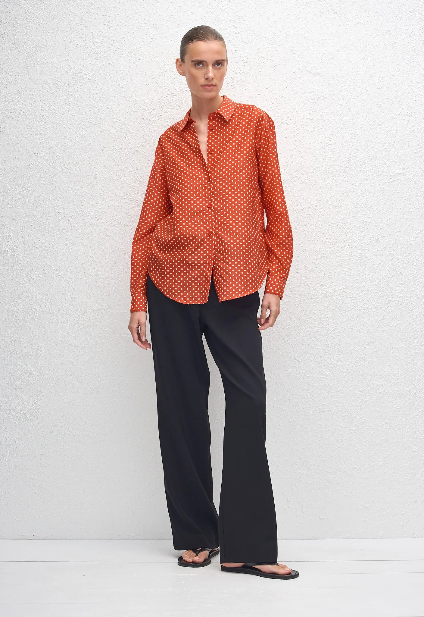 Classic Shirt in Polka Dot
