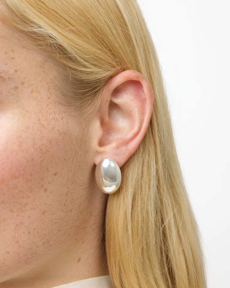 The Camille Earrings in Silver  for Spring 26