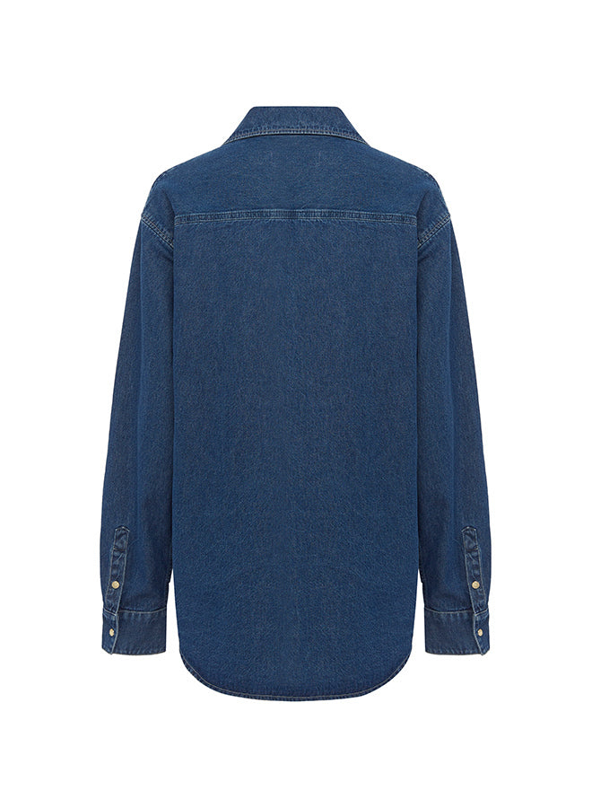 Denim Shirt in Classic Wash