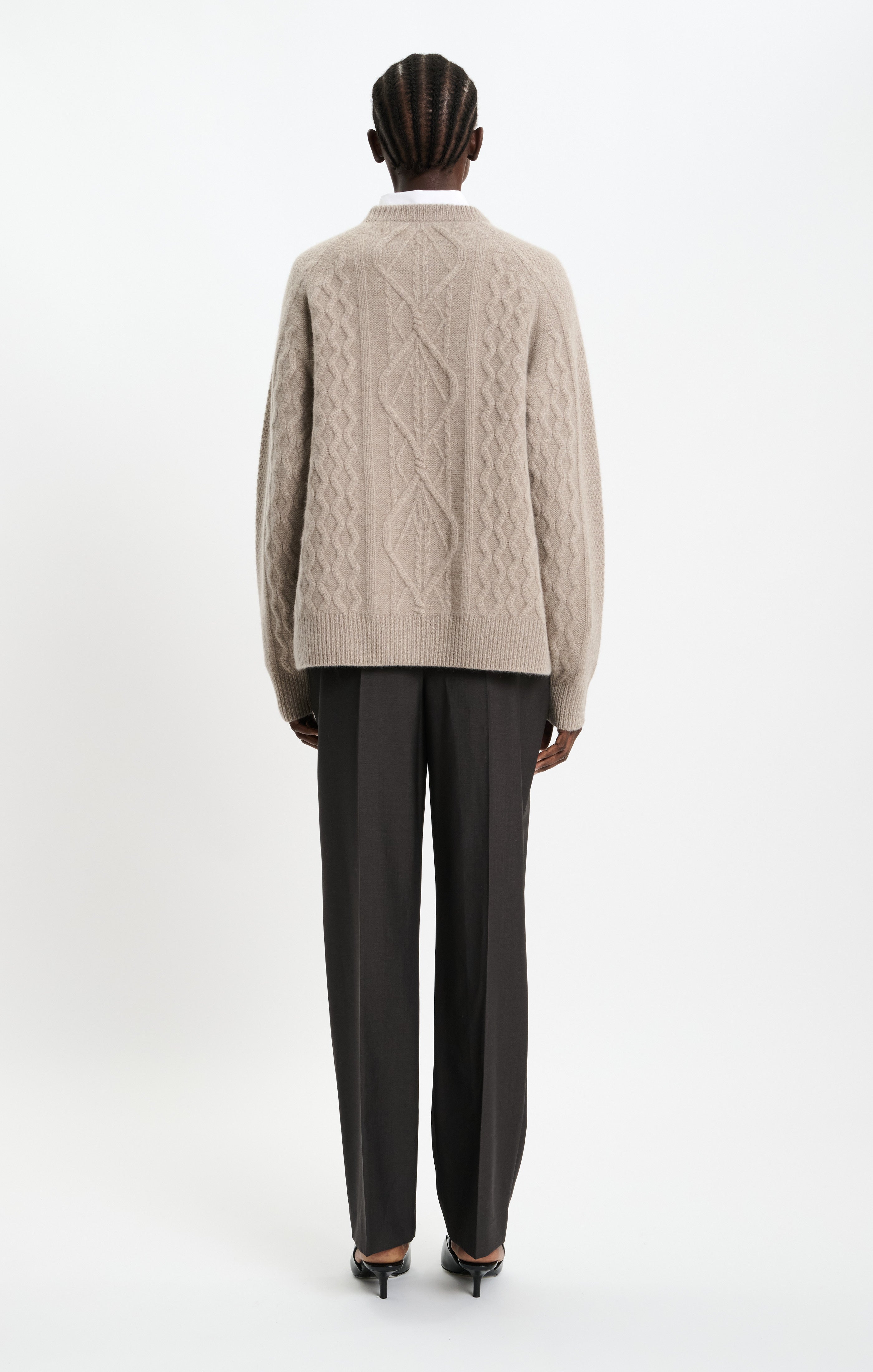 Deliah Sweater in Beige Melange