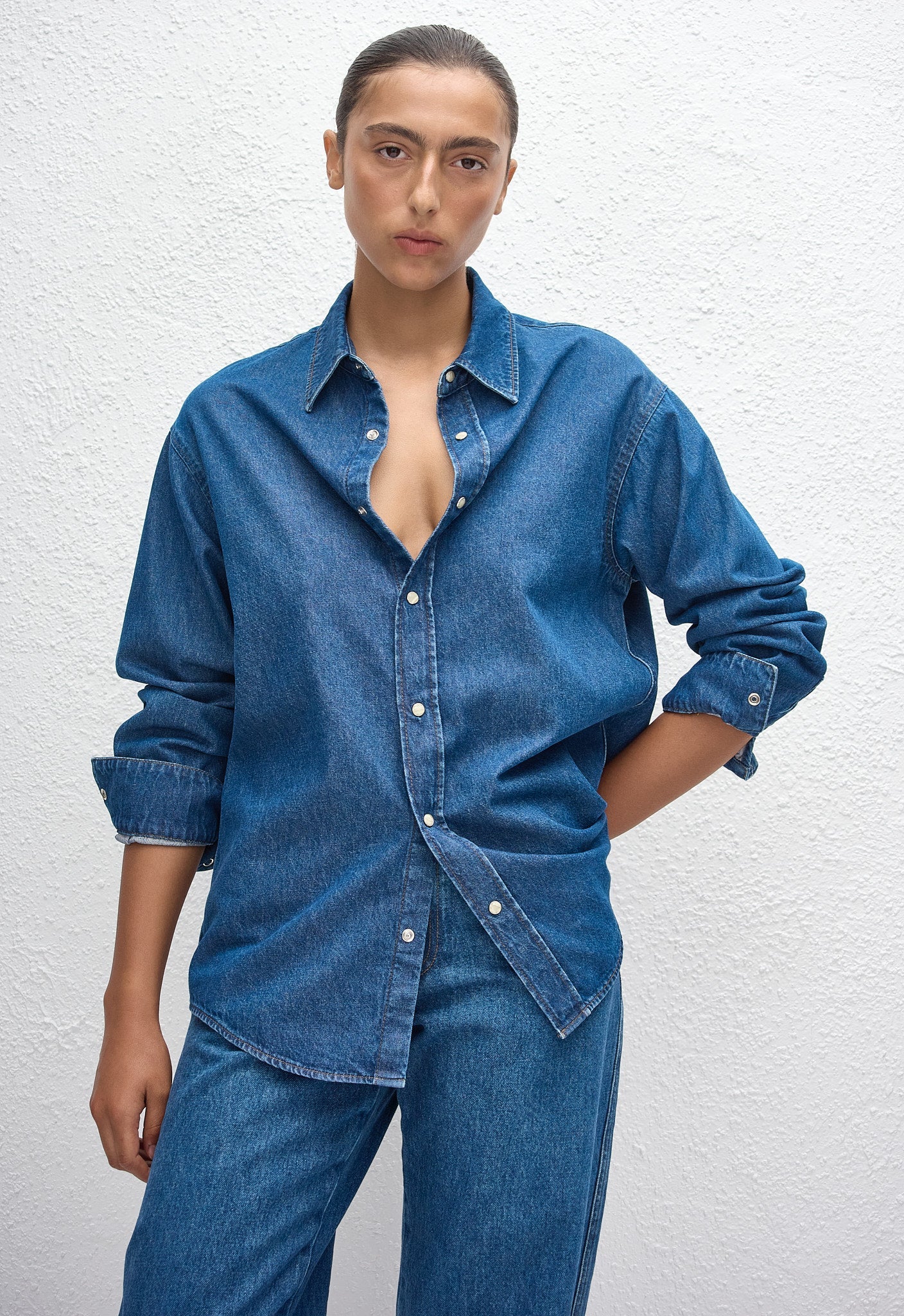 Denim Shirt in Classic Wash