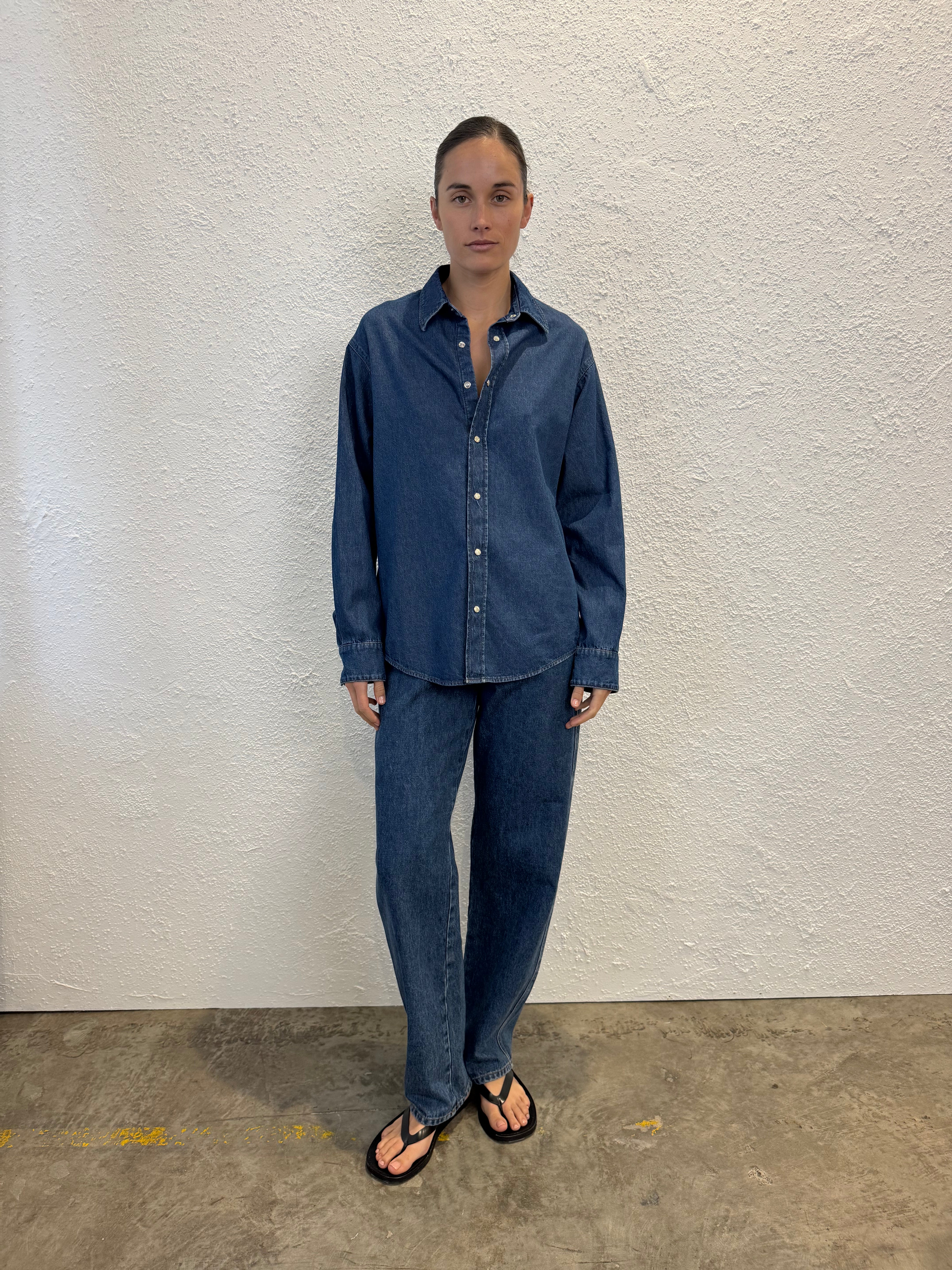 Denim Shirt in Classic Wash