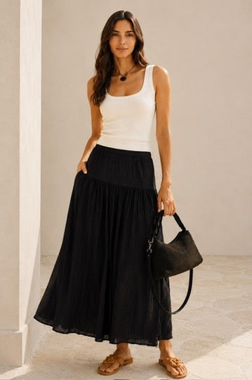 Evelyn Skirt in Black