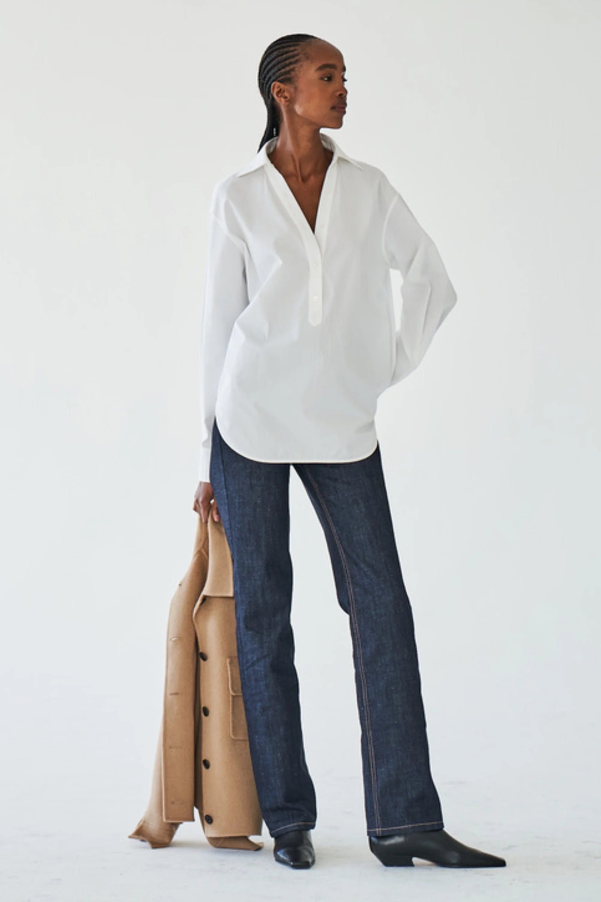 Emory Shirt in White