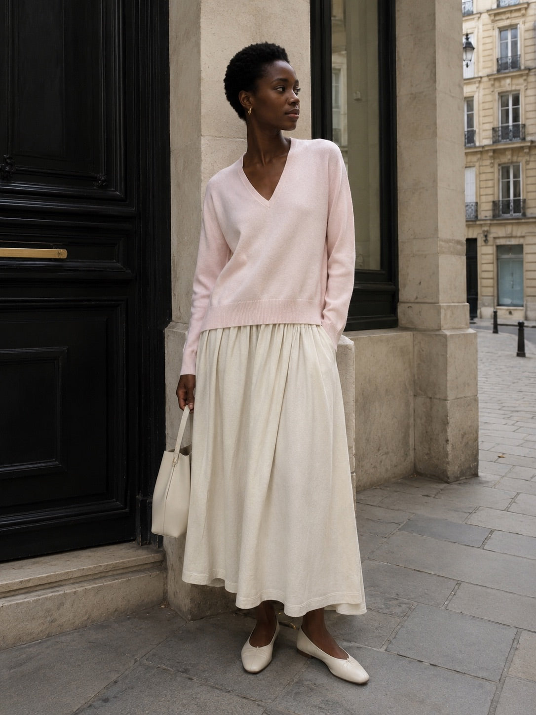 Mary xtra short n°403 in Bone