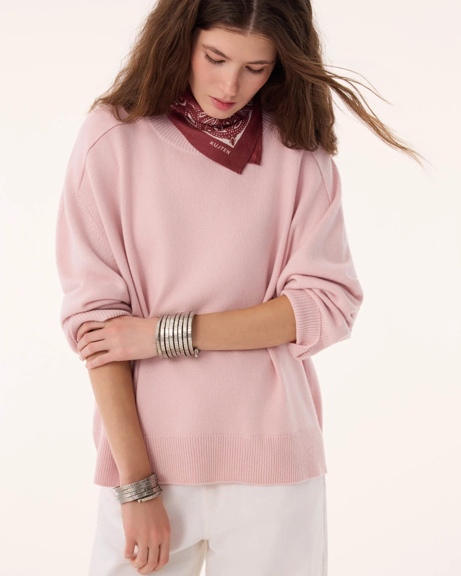 The Dianeset Sweater in Rose Vintage
