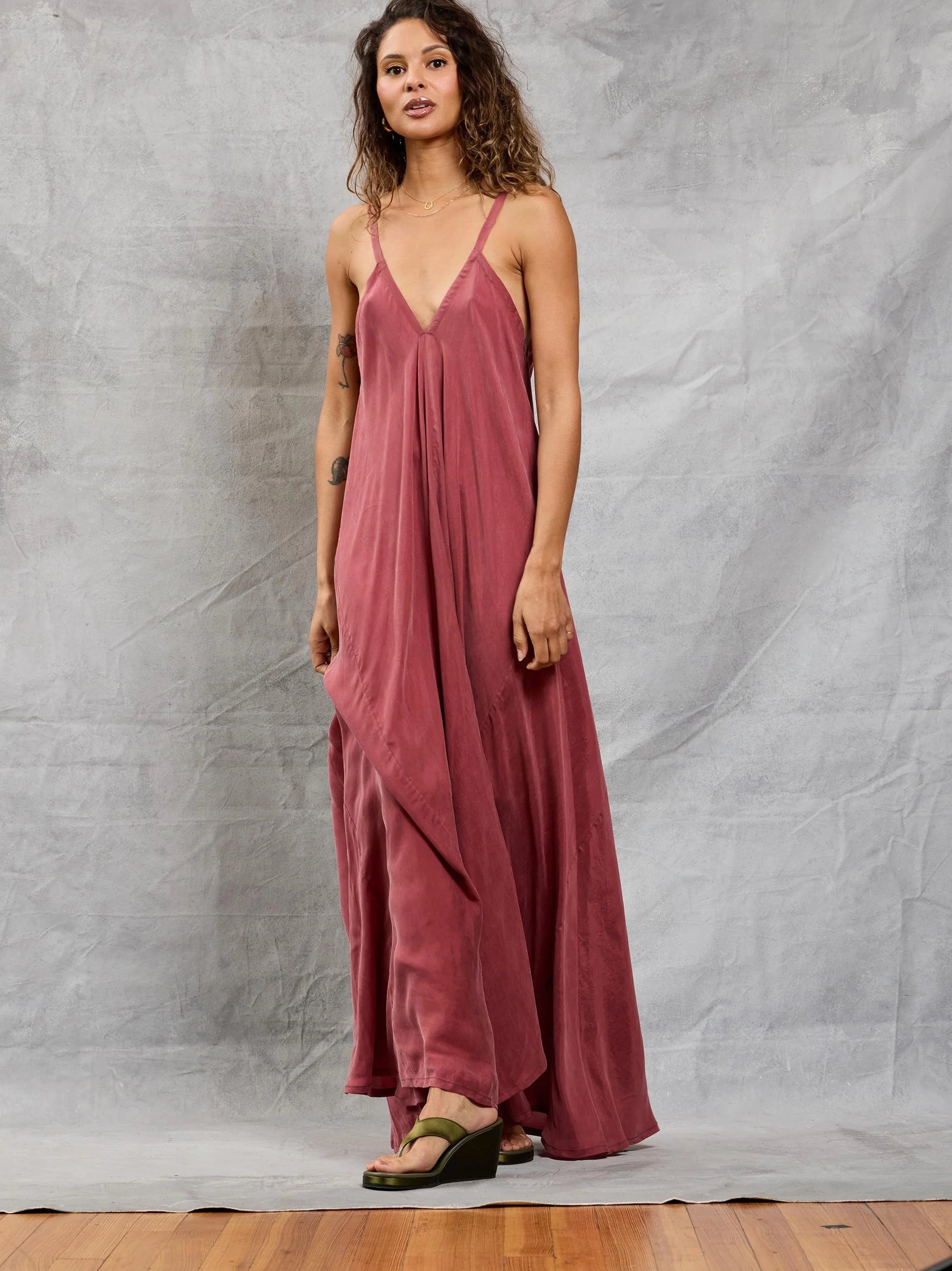 Stevie Dress in Berry