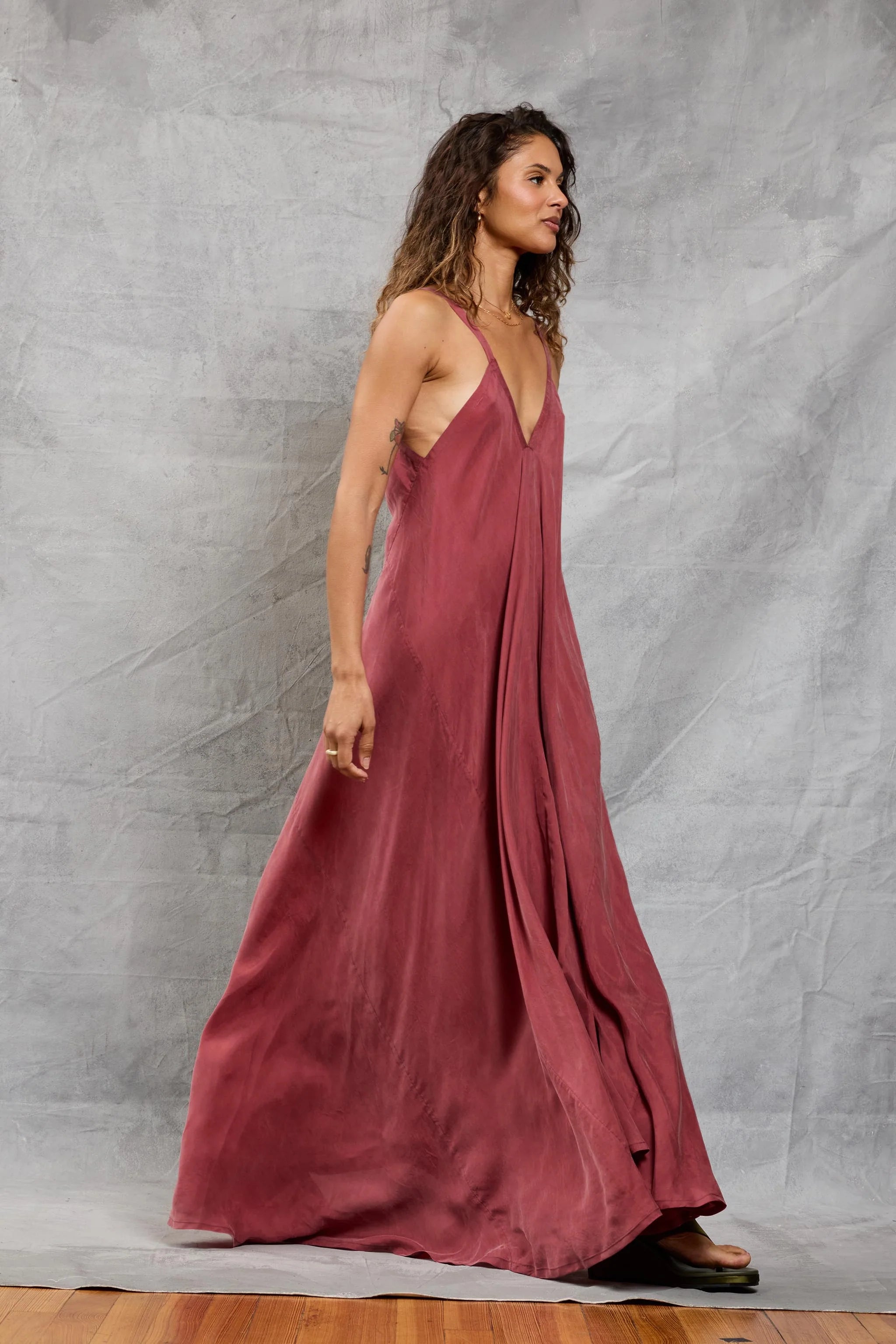 Stevie Dress in Berry