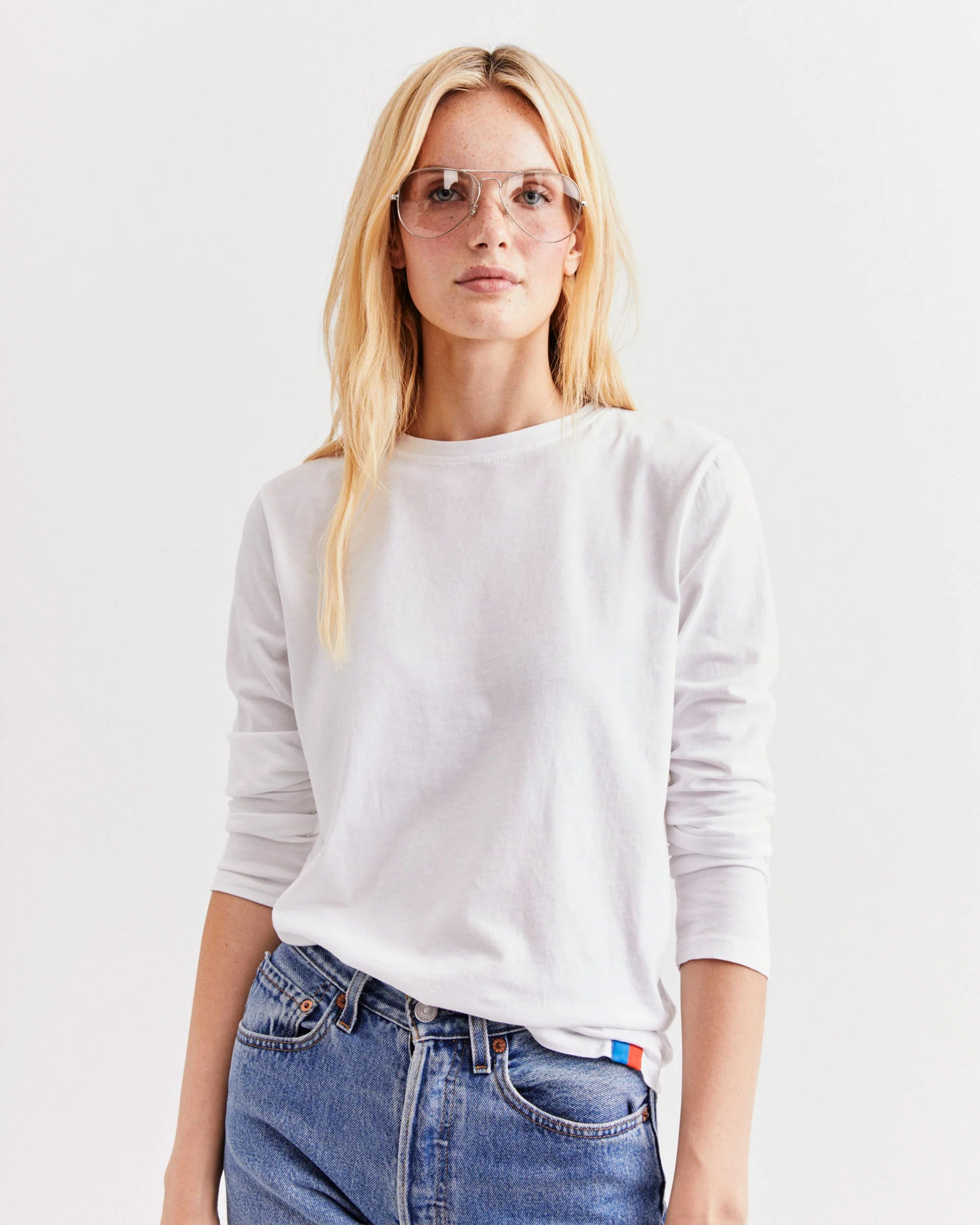 The Modern Long Sleeve in White